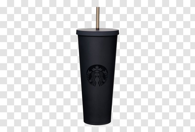 Coffee Cup Cafe Starbucks - Black Transparent PNG