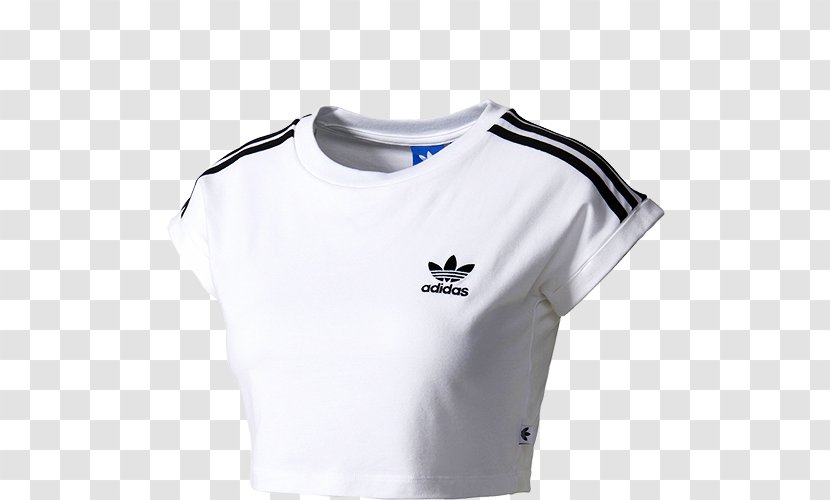T-shirt Adidas Originals Crop Top - Shirt - Creative Transparent PNG