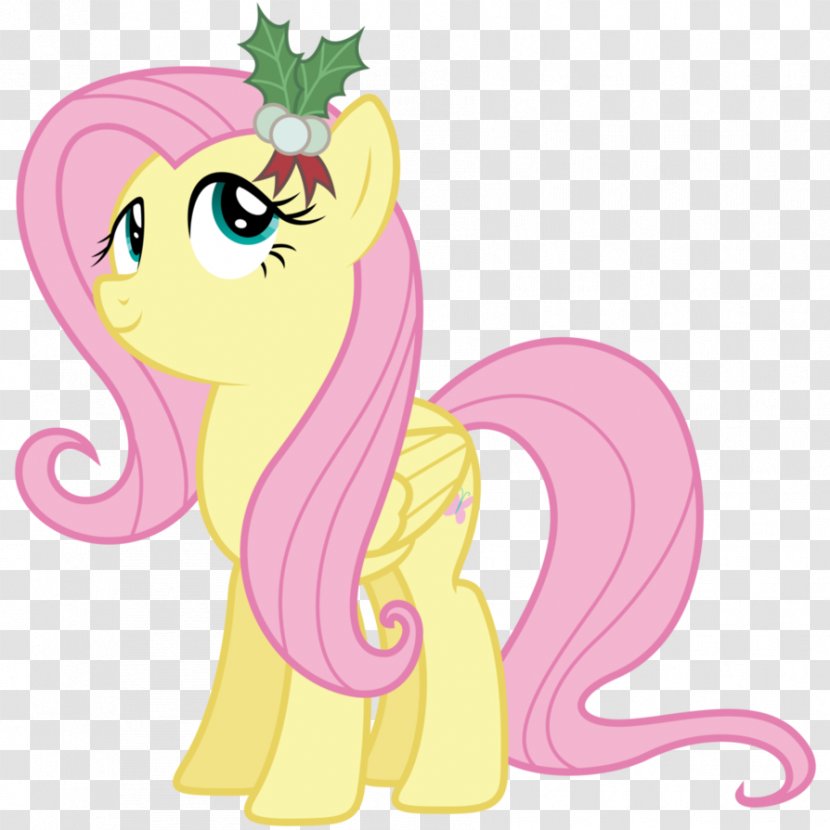 Pony Fluttershy Twilight Sparkle - Silhouette - Christmas Transparent PNG