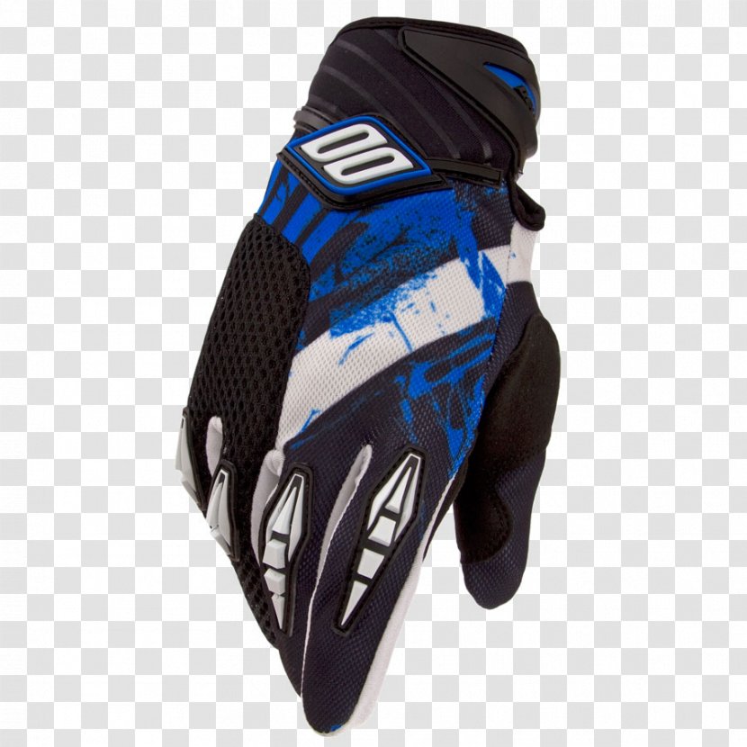 Lacrosse Glove Blue Cycling Enduro - Sparks Transparent PNG