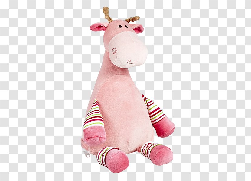 Plush Pastel Stuffed Animals & Cuddly Toys Child - Toy - Pink Giraffe Transparent PNG