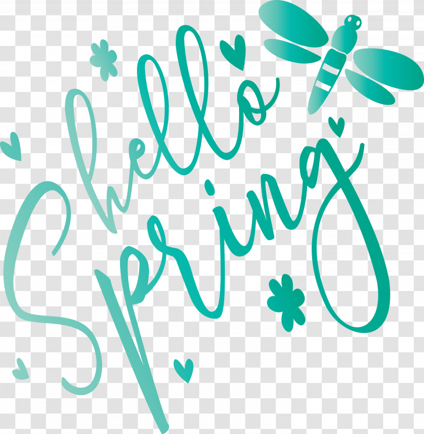 Hello Spring Spring Transparent PNG