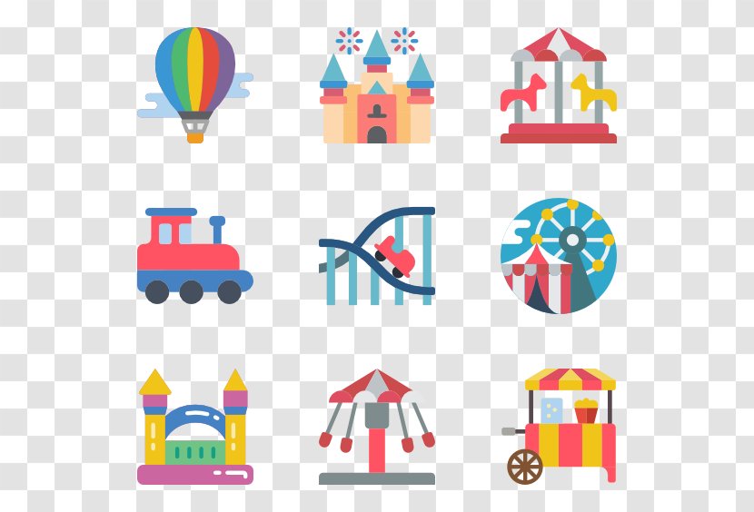 Clip Art Icon Design Favicon - Amusement Park Transparent PNG