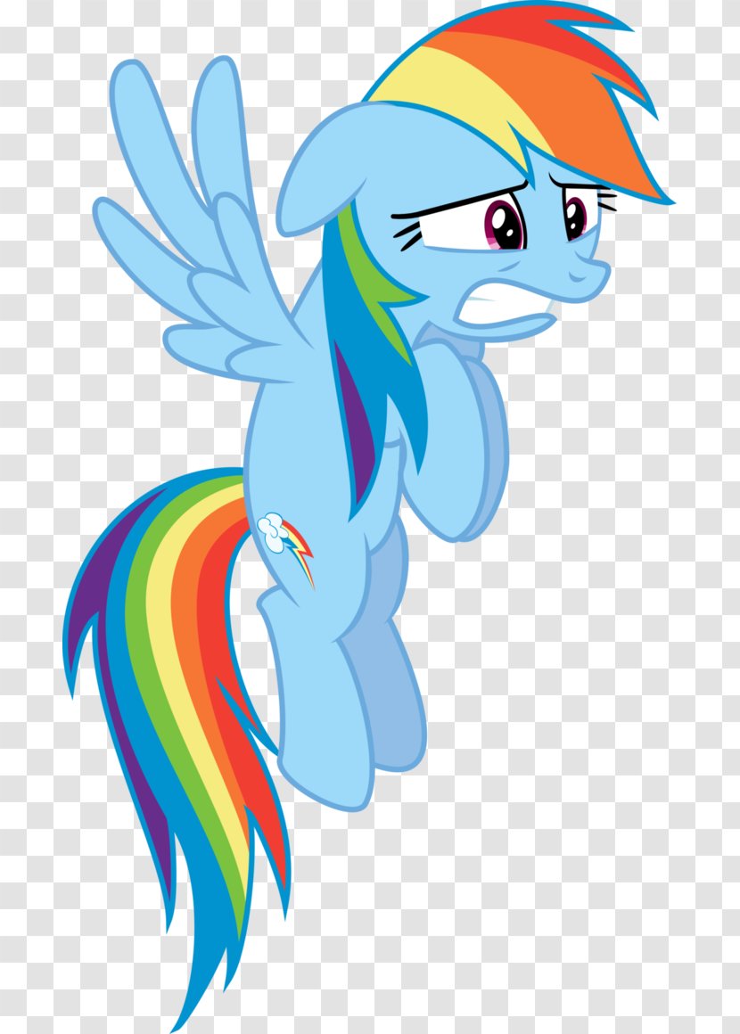 Rainbow Dash Pony Pinkie Pie Twilight Sparkle Rarity - Mythical Creature - Vector Transparent PNG