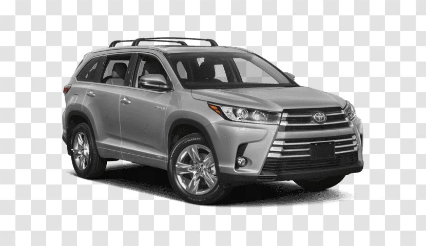 2018 Toyota Highlander Hybrid Limited Platinum Sport Utility Vehicle Transparent PNG