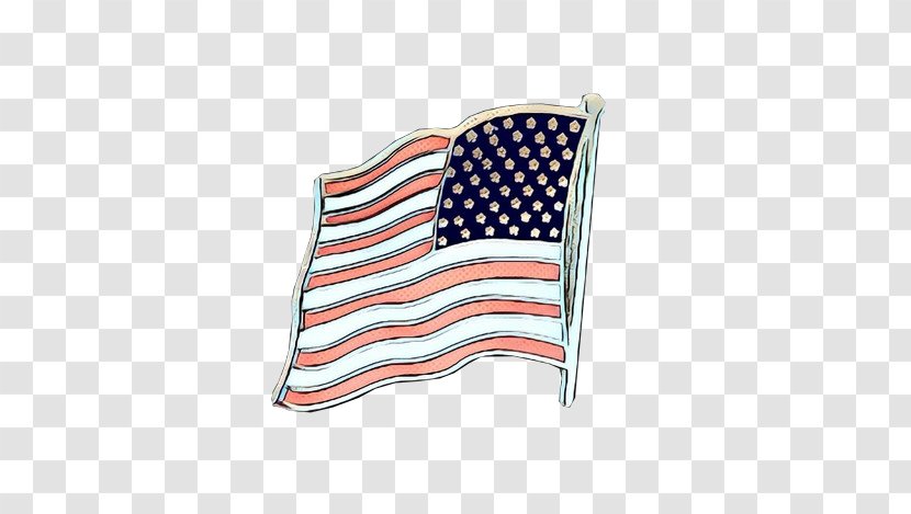 Flag Cartoon - Of The United States - White Transparent PNG