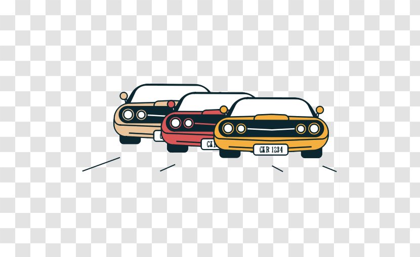 Car Model Automotive Design - Vehicle - Cartoon Transparent PNG