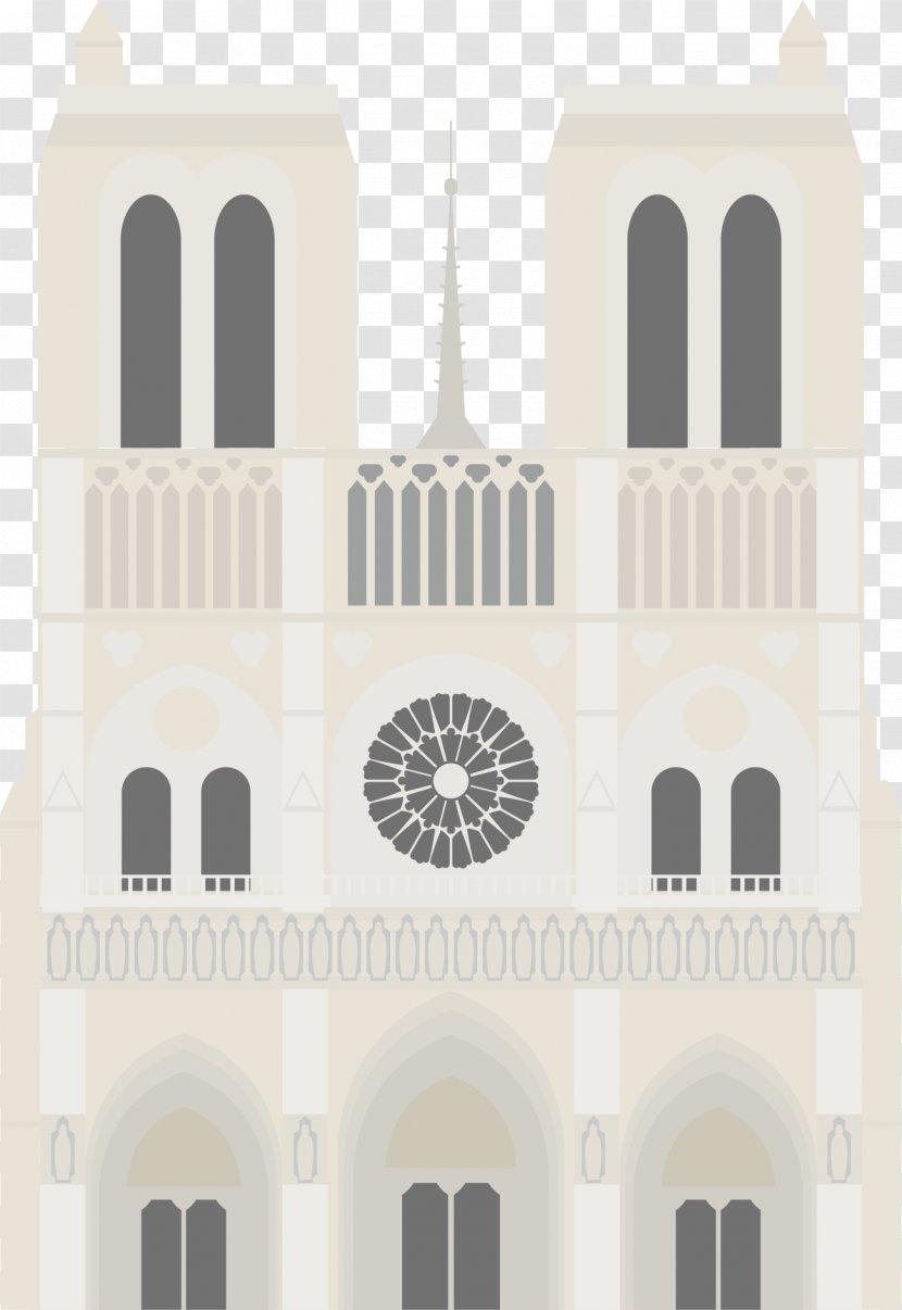 Notre-Dame De Paris Photography Illustration - Notredame - Notre Dame Transparent PNG