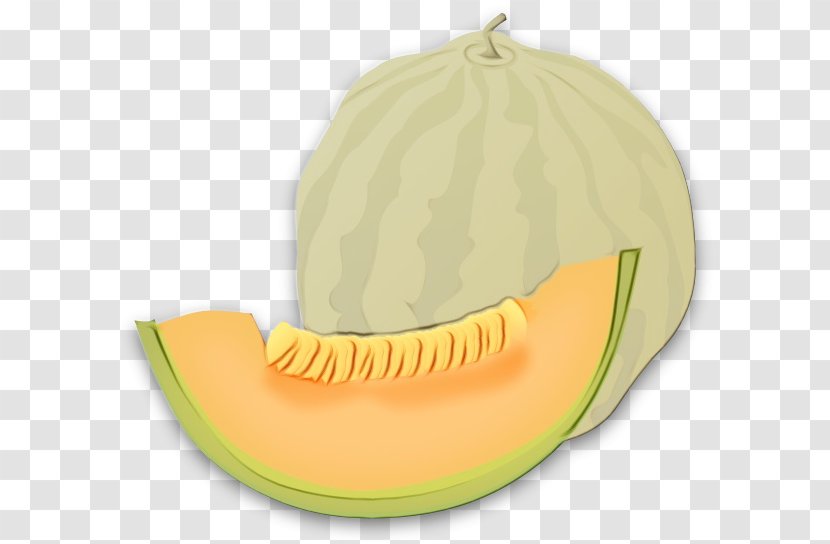 Watermelon Cartoon - Yellow - Pumpkin Vegetarian Food Transparent PNG