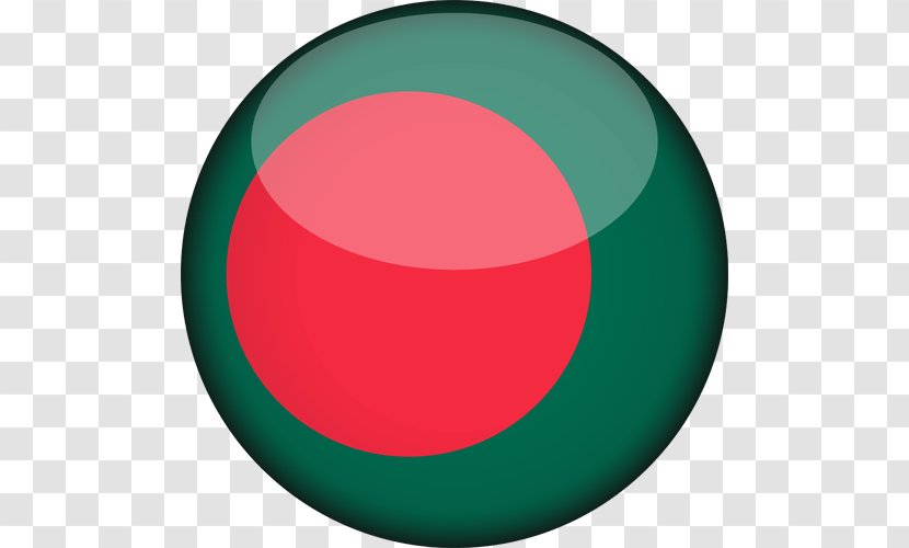 Bangladesh Flag - Sphere - Of Transparent PNG