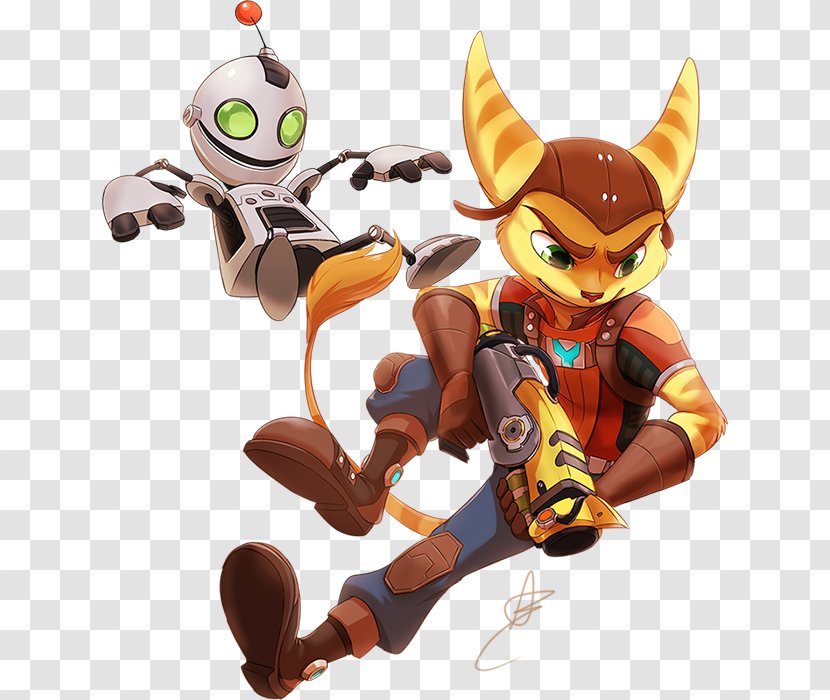 Ratchet & Clank: Going Commando Ratchet: Deadlocked All 4 One Clank Future: Tools Of Destruction - Stuffed Toy Transparent PNG