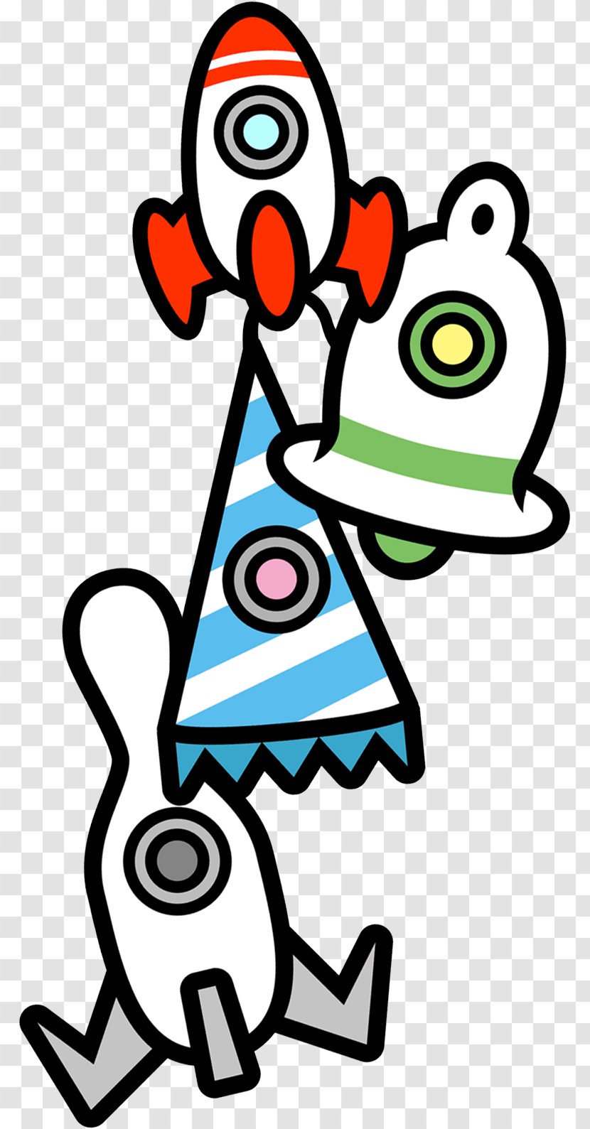 Clip Art Rhythm Heaven Megamix Work Of - Line - Rocket Clipart Transparent PNG