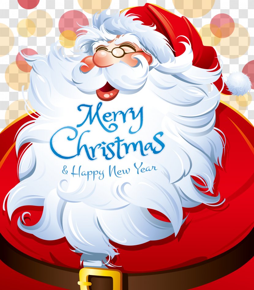 Santa Claus Christmas Icon - Disney Gift - And His Beard Transparent PNG