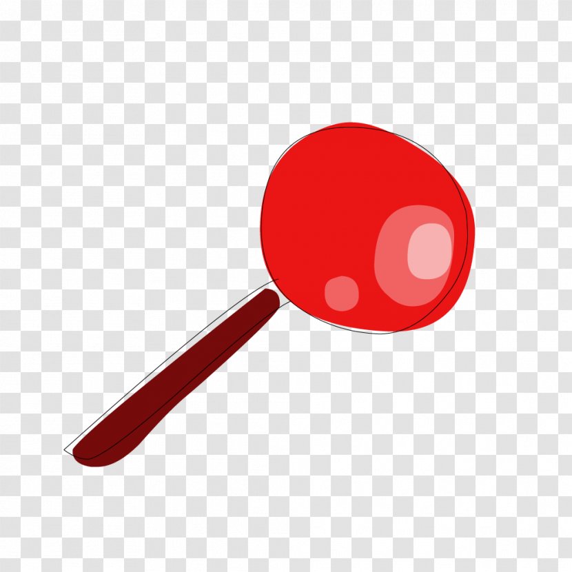 Lollipop Illustration - Point - Red Transparent PNG