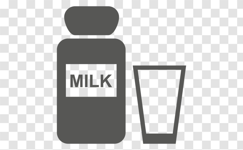 Milk Bottle - Logo Transparent PNG