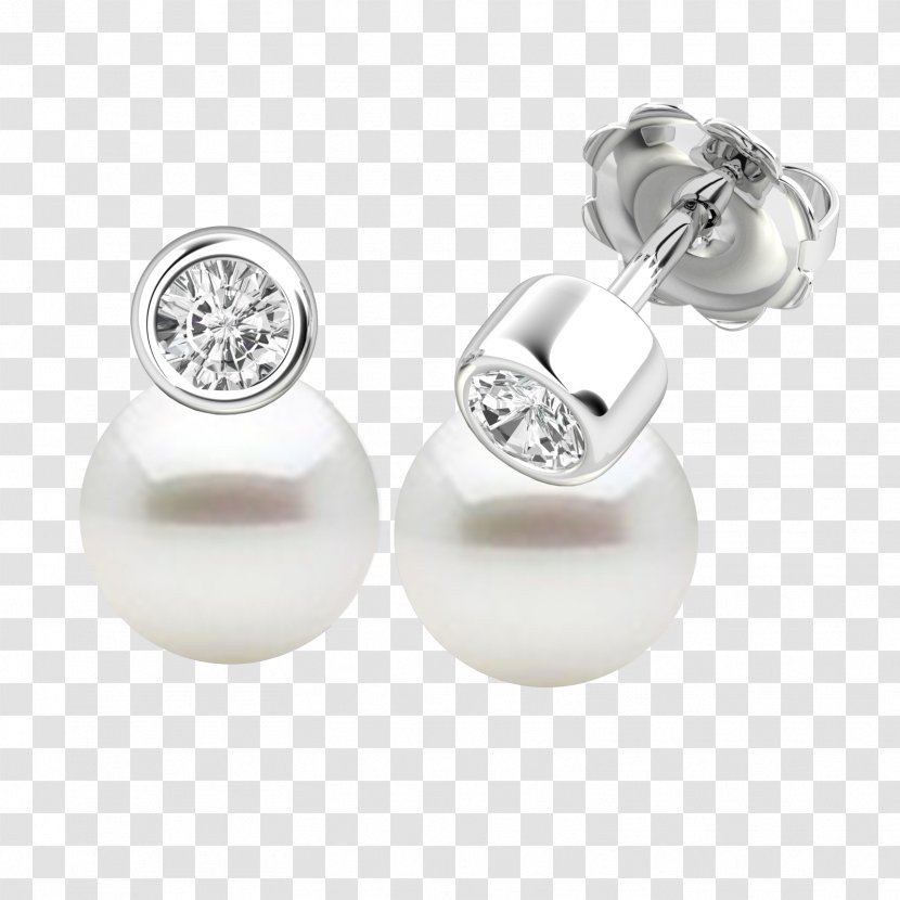Pearl Earring Jewellery Brilliant Diamond Transparent PNG