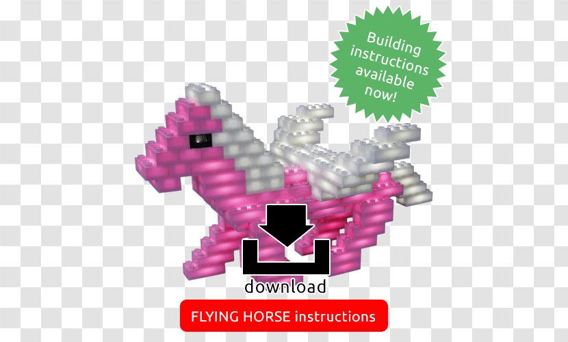 Horse Download Font - Pink Transparent PNG