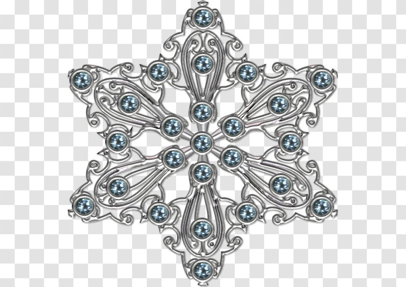 Snowflake Clip Art - Brooch Transparent PNG