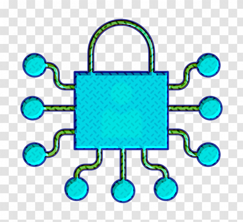 Seo And Web Icon Lock Icon Cyber Icon Transparent PNG