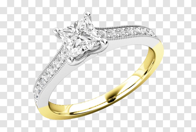 Wedding Ring Body Jewellery Diamond - Metal Transparent PNG