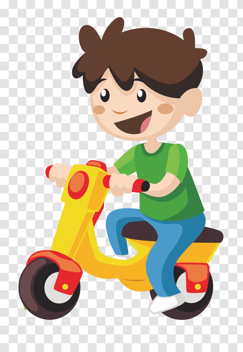 Child Cartoon Play Model Sheet - Comics - Riding A Little Boy Transparent PNG