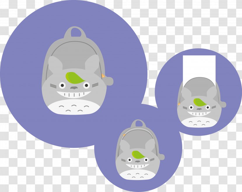 Cartoon Headgear - Animal - Totoro Transparent PNG