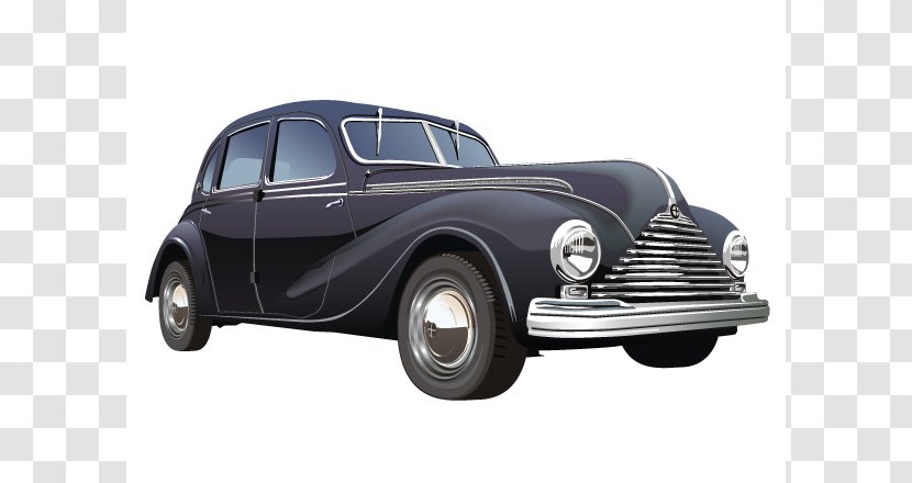 Sports Car Vintage Classic - Clipart Free Cars Pictures Transparent PNG