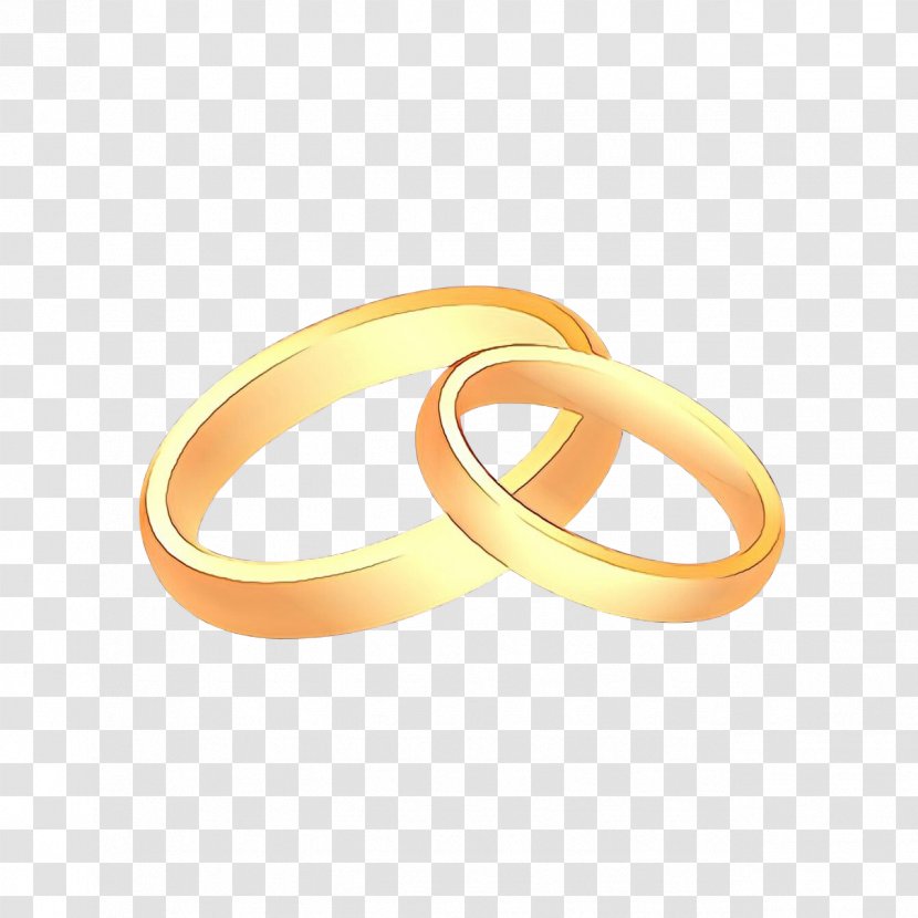Wedding Ring Bangle Body Jewellery - Orange - Ceremony Supply Transparent PNG
