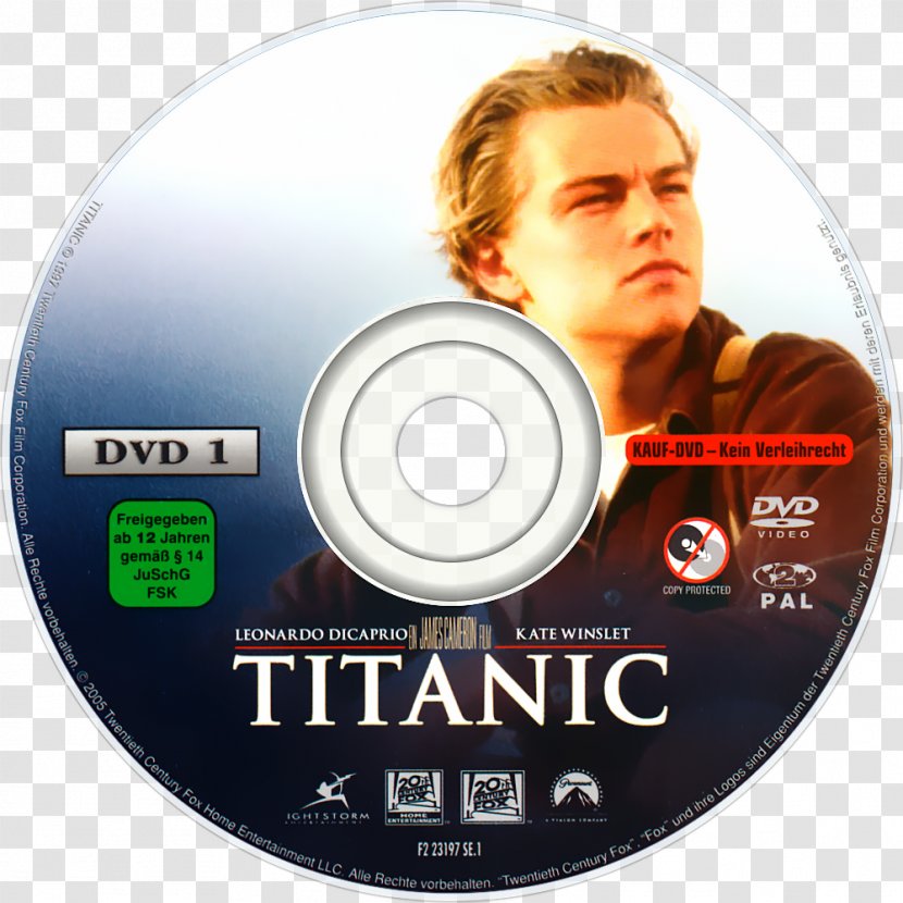Titanic Compact Disc Paramount Pictures Film 0 - Jack Dawson Transparent PNG