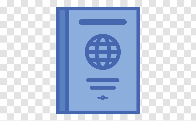 Passport - Electric Blue Transparent PNG