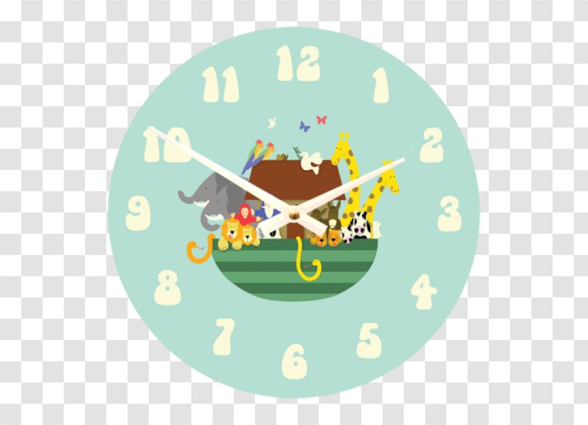 Clock Nursery Room Wall Decal Transparent PNG