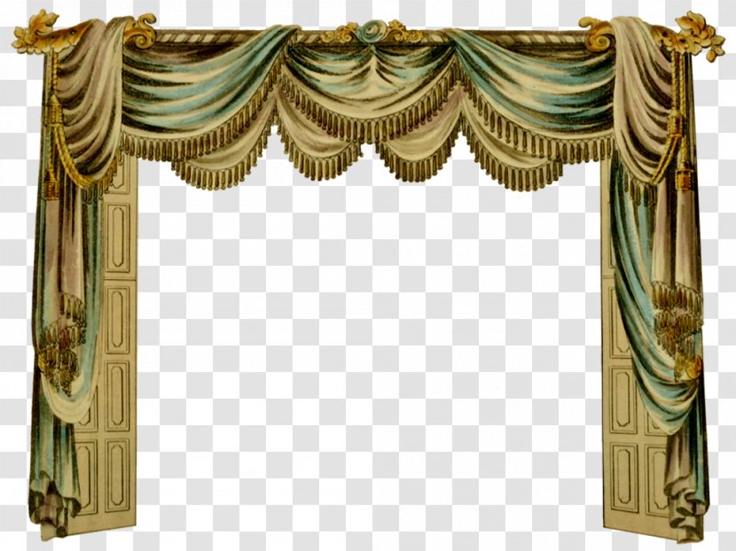 Regency Era Window Treatment Curtain Blinds & Shades - Theater Drapes And Stage Curtains - Swag Transparent PNG