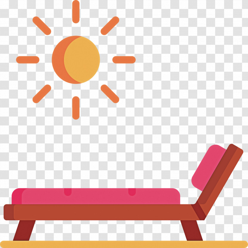 Beach Chair Summer Transparent PNG