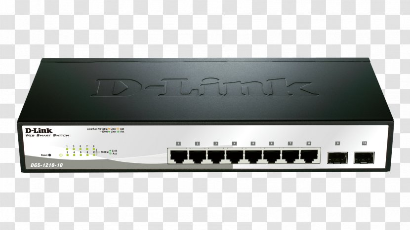 Gigabit Ethernet Small Form-factor Pluggable Transceiver Network Switch TP-Link Port - Wireless Access Point - Computer Transparent PNG