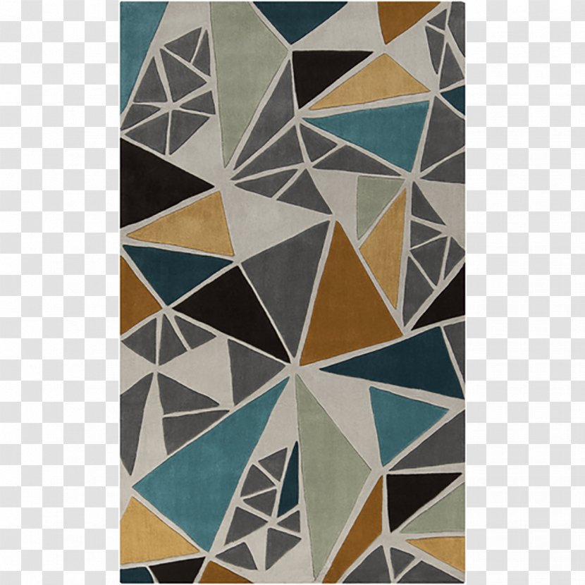 Carpet Flooring Shag Teal Pile - Rectangle Transparent PNG