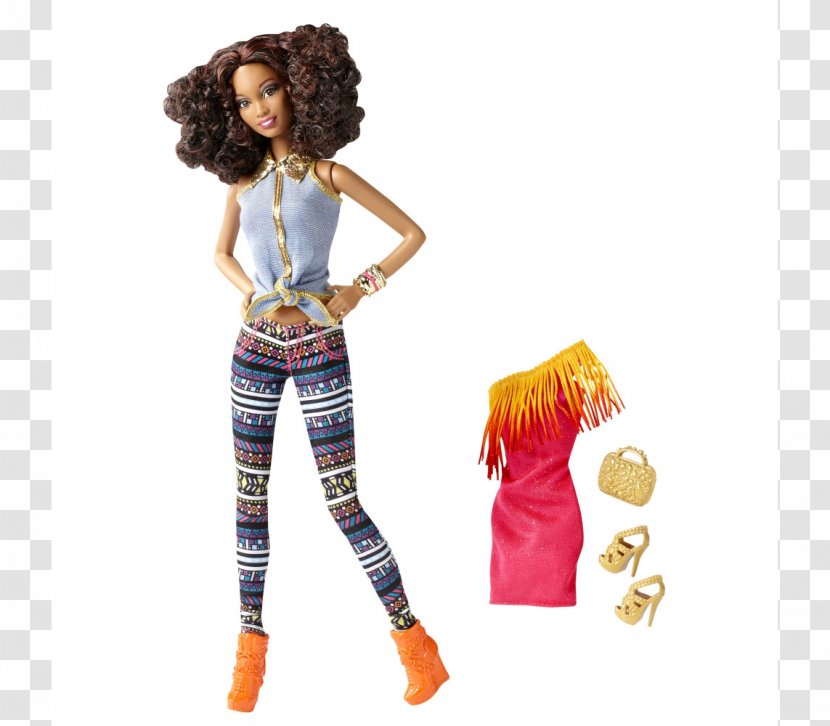 Totally Stylin' Tattoos Barbie Fashion Doll - Model Transparent PNG