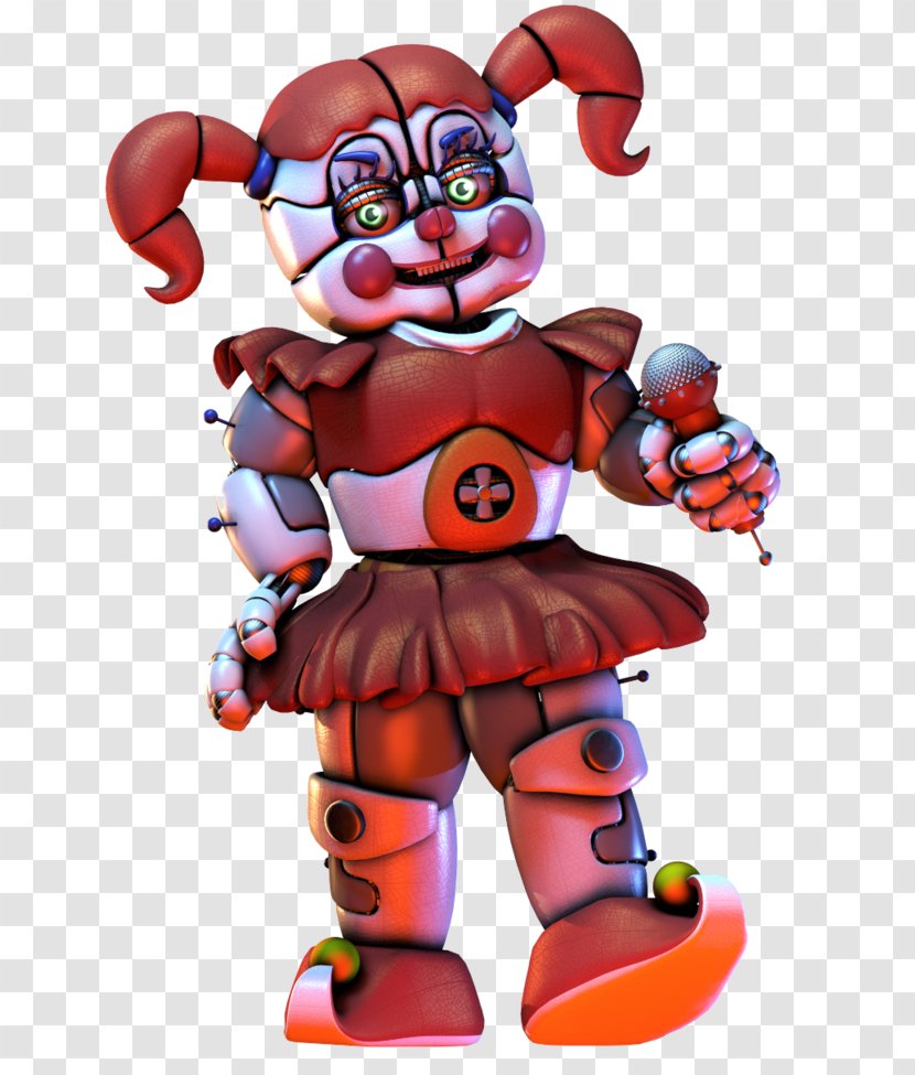 Five Nights At Freddy's: Sister Location Fredbear's Family Diner Clown Source Filmmaker - Figurine - Cartoon Transparent PNG