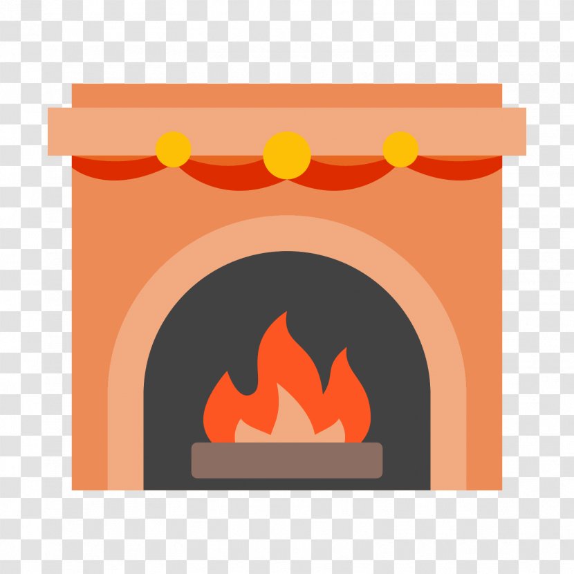 Fireplace Clip Art Hearth - Flame - Chimney Transparent PNG