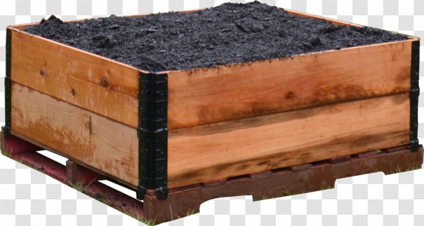 Lumber Raised-bed Gardening Community - Box - Brick Transparent PNG