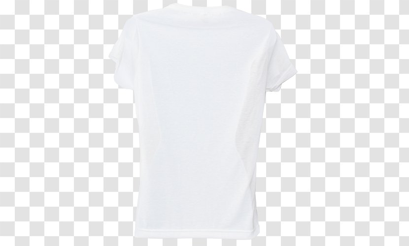 T-shirt Clothing Sleeve Neck Top - White Tshirt Transparent PNG