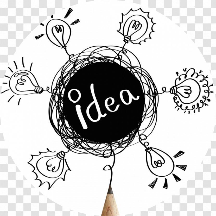 Creativity Idea Innovation Concept Pencil - Graphic Designer - Bulb Transparent PNG