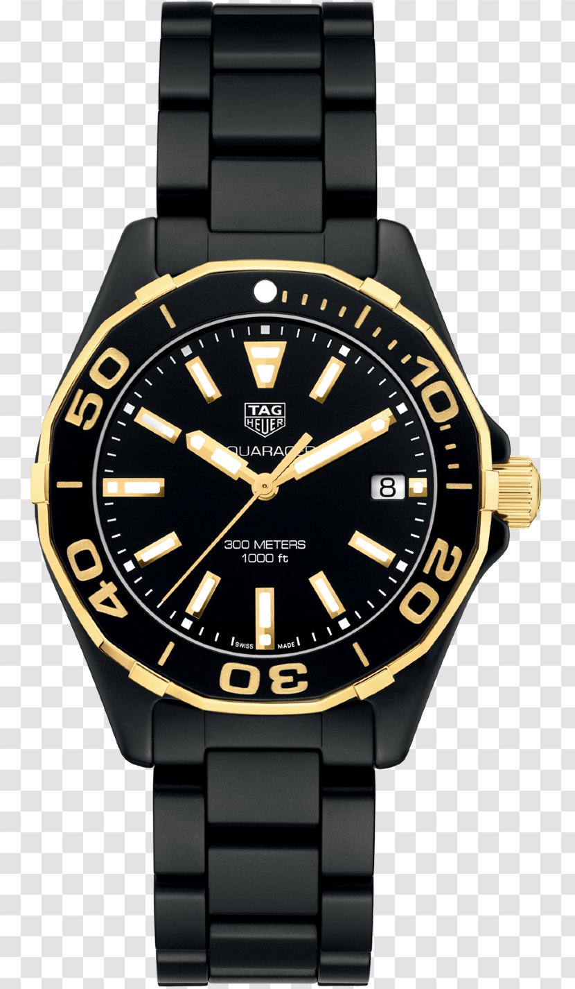 TAG Heuer Aquaracer Watch Quartz Clock - Tag Transparent PNG