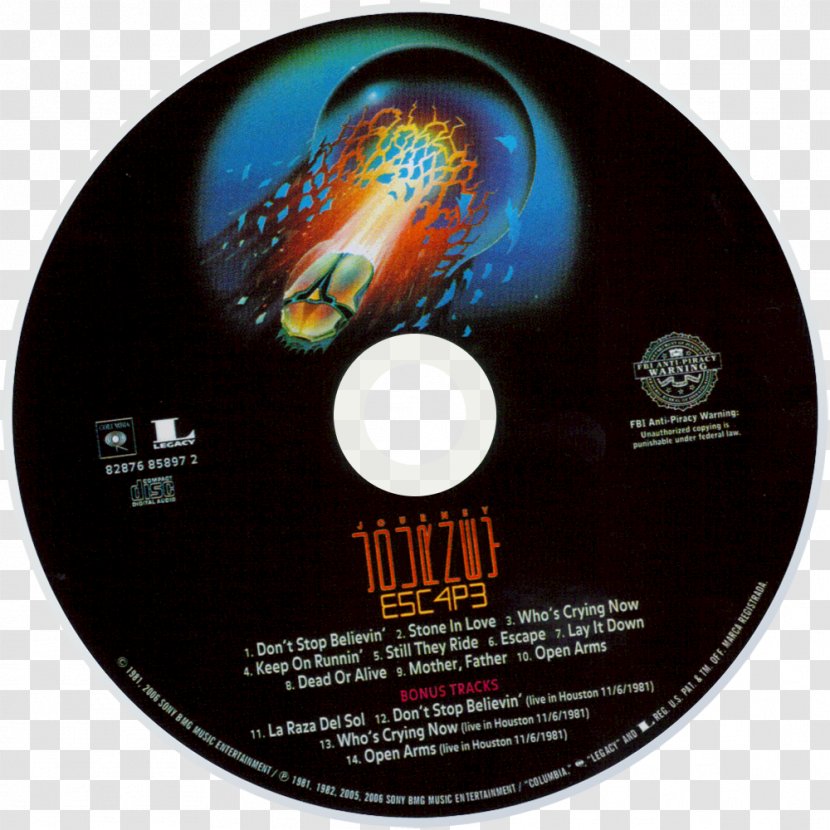 3 Original Album Classics Journey Escape Compact Disc DVD - Frame - Tree Transparent PNG
