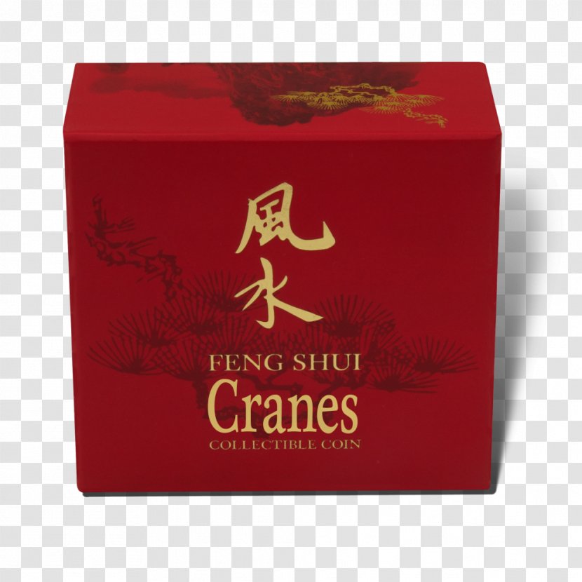 Crane New Zealand Silver Coin Box Feng Shui - Redcrowned - Fengshui Transparent PNG