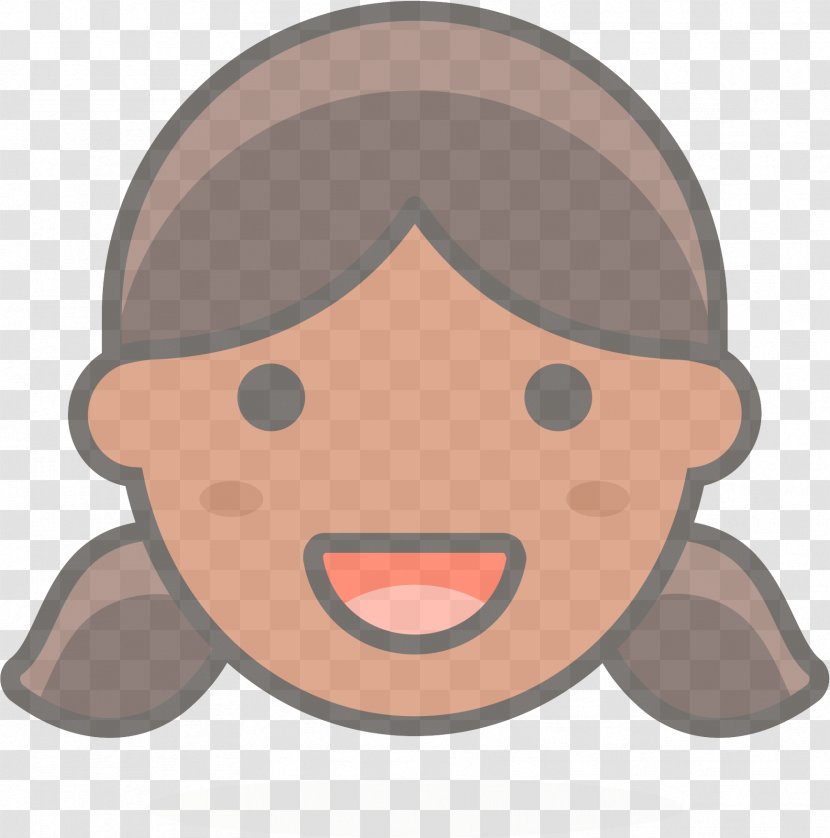 Face Cartoon Nose Facial Expression Cheek - Mouth Forehead Transparent PNG