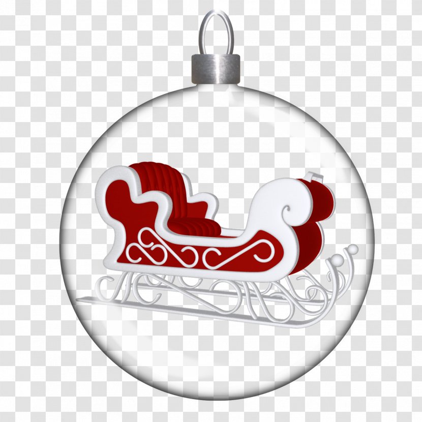 Sled Christmas - Heart Transparent PNG