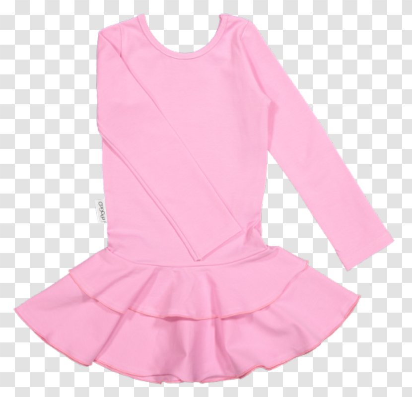 Gugguu Oy Dress Sleeve Clothing Ruffle - Coat - Pink Camellia Transparent PNG
