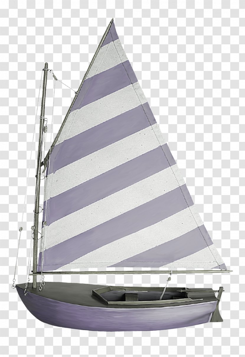 Sailing Ship Sailboat - Boat - Color Beautiful Transparent PNG