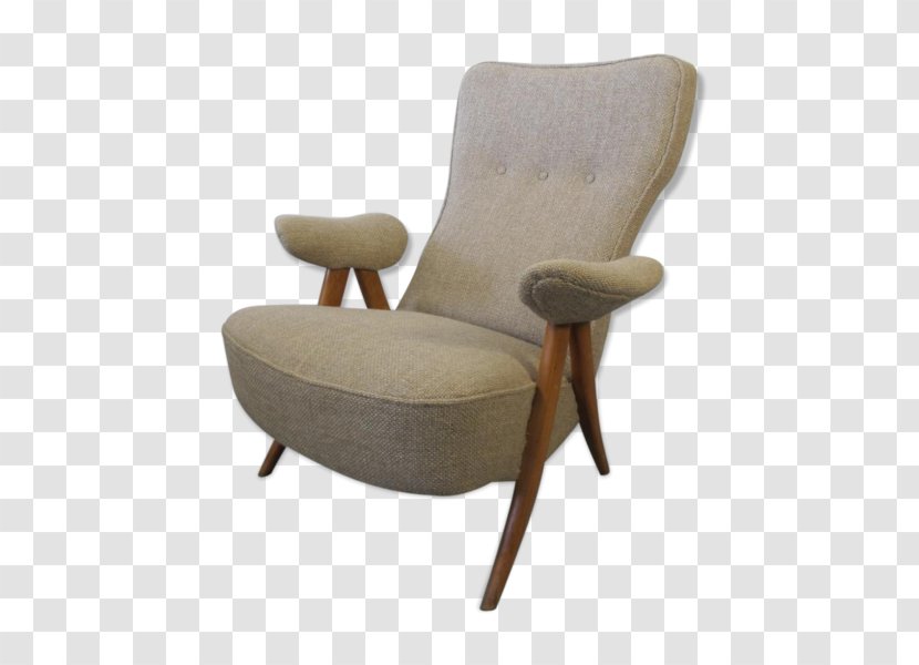 Club Chair Comfort Armrest - Mid Century Transparent PNG