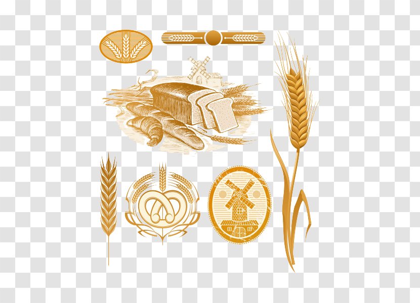 Common Wheat Royalty-free Mill Clip Art - Royaltyfree - Coarse Grains Rice Transparent PNG